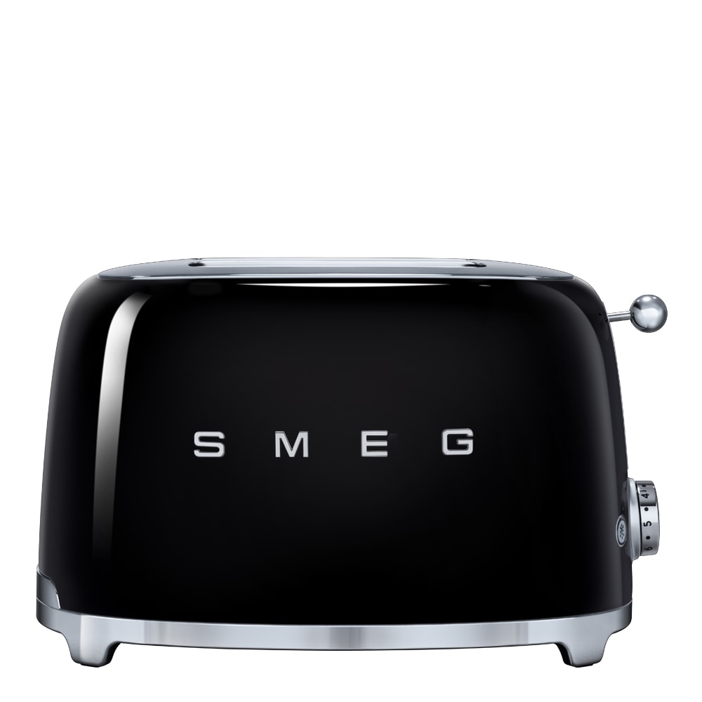 Smeg 50's Style Brödrost 2 skivor Svart