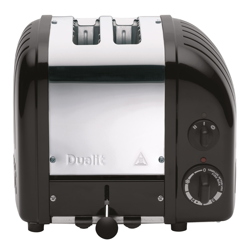 Classic Brödrost 2 Skivor Matt Svart