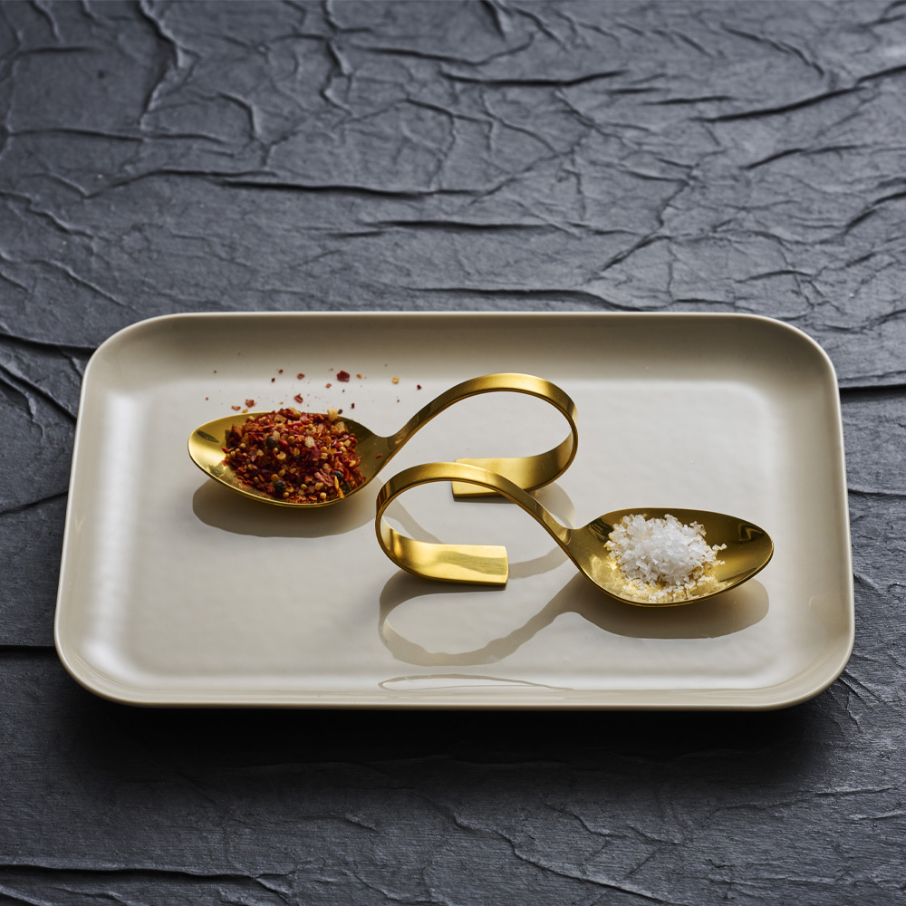 Golden Rose Gourmetsked 4 delar Guld