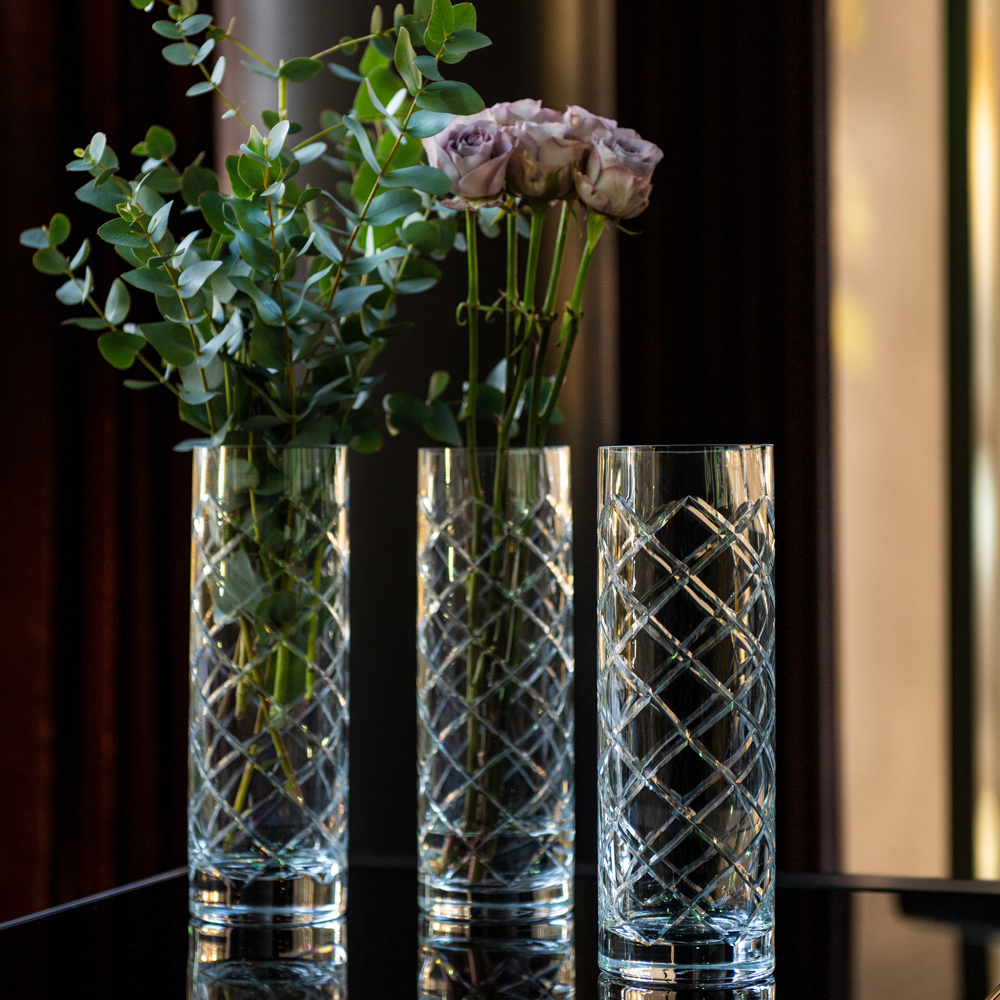 Skyline Lux Vas 10x30 cm Klar