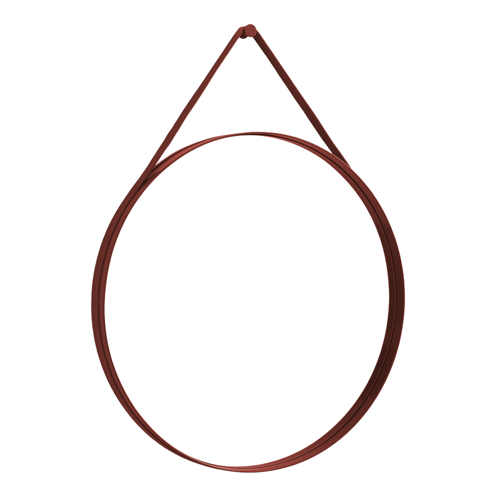 Strap Mirror No 2 Spegel 70 cm Röd