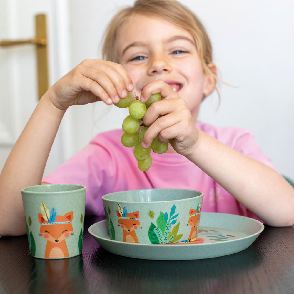 Connect Servis 3 delar Tallrik Skål Mugg Harry