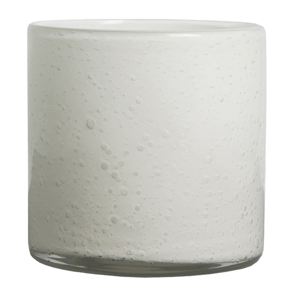 Calore Ljuslykta 10x10 cm Vit