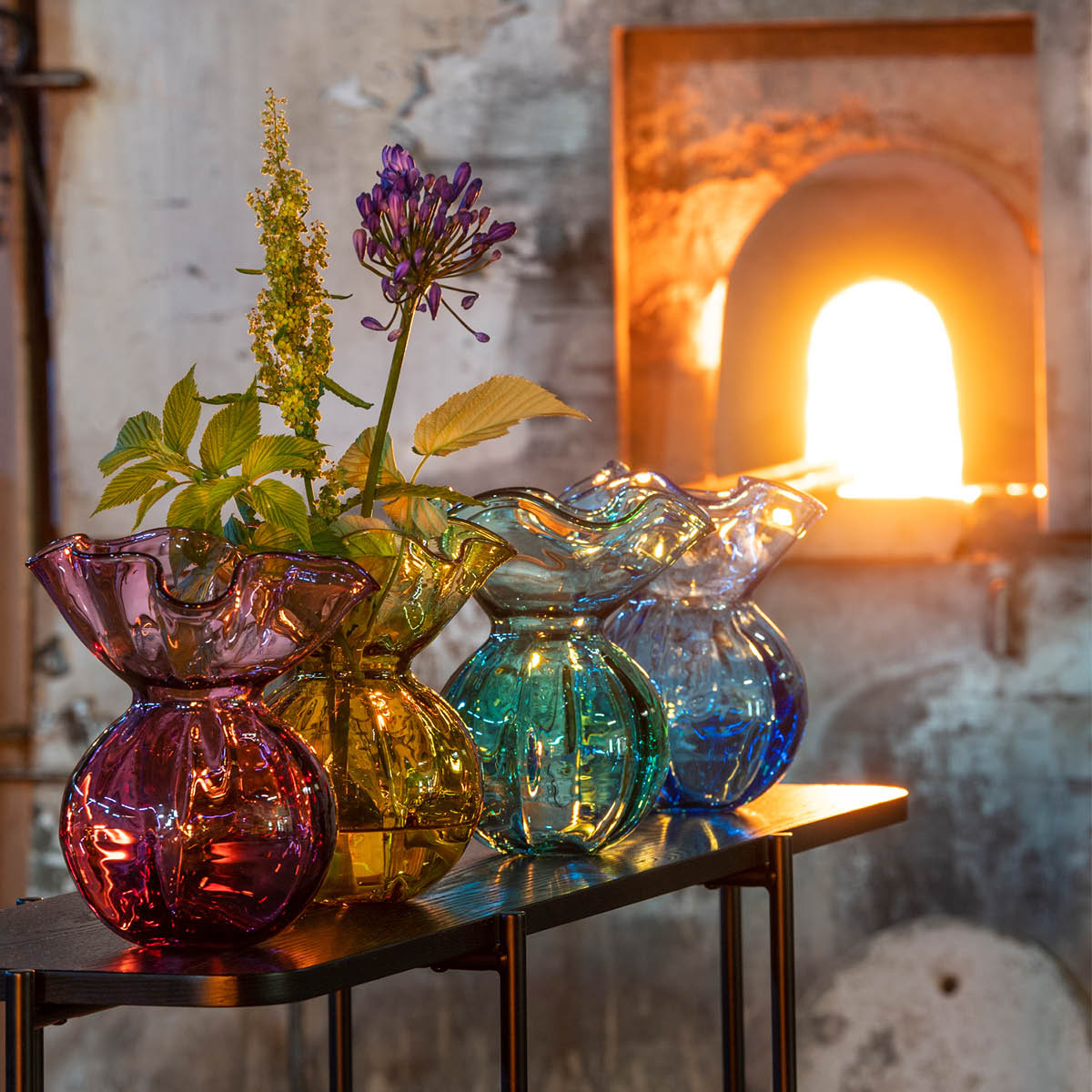 Boblen Pride Vas 23 cm Blå