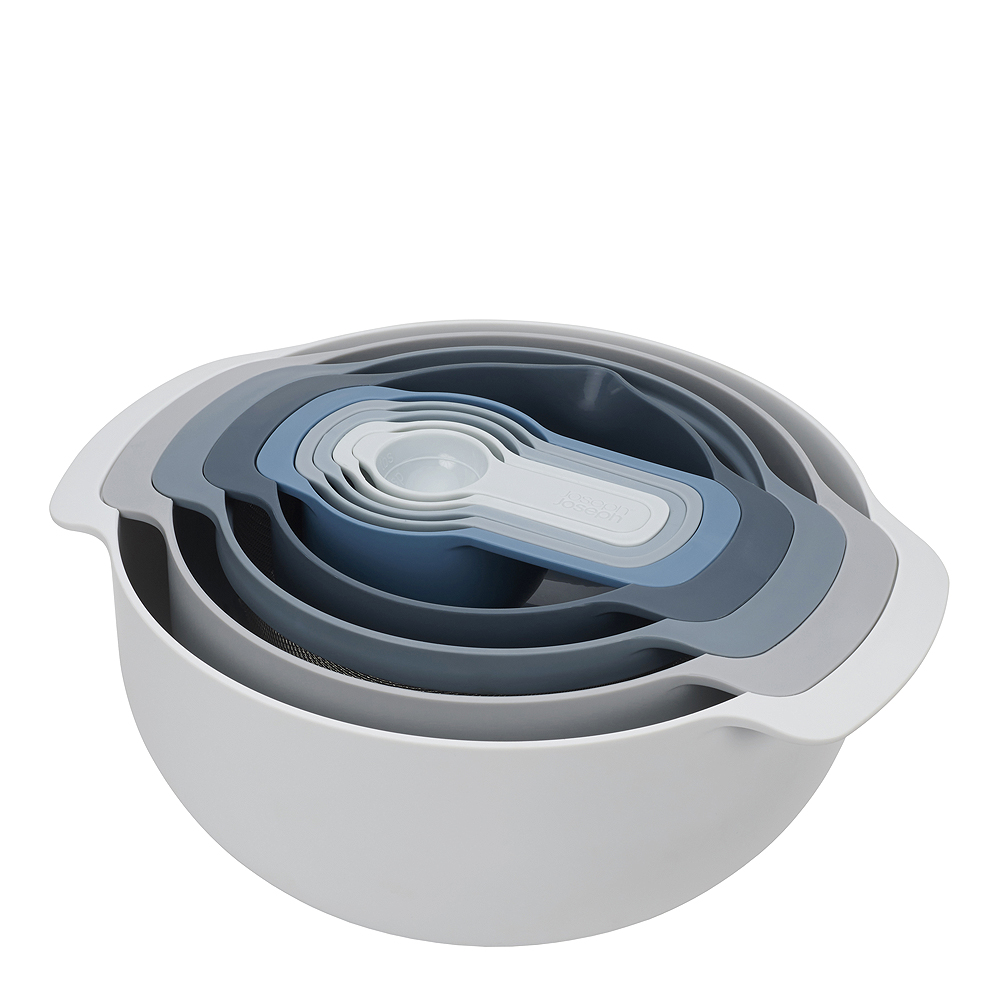 Nest Sky Skålset 9 delar Blåtoner