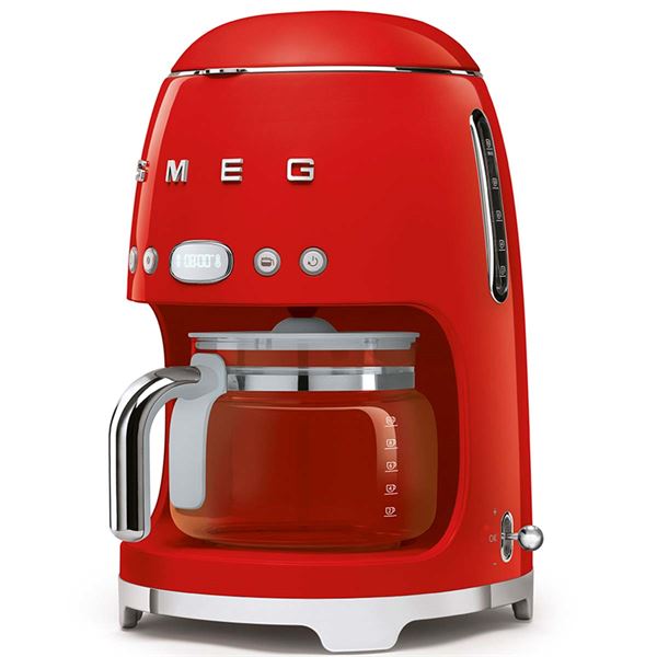 Smeg 50's Style Kaffebryggare Röd