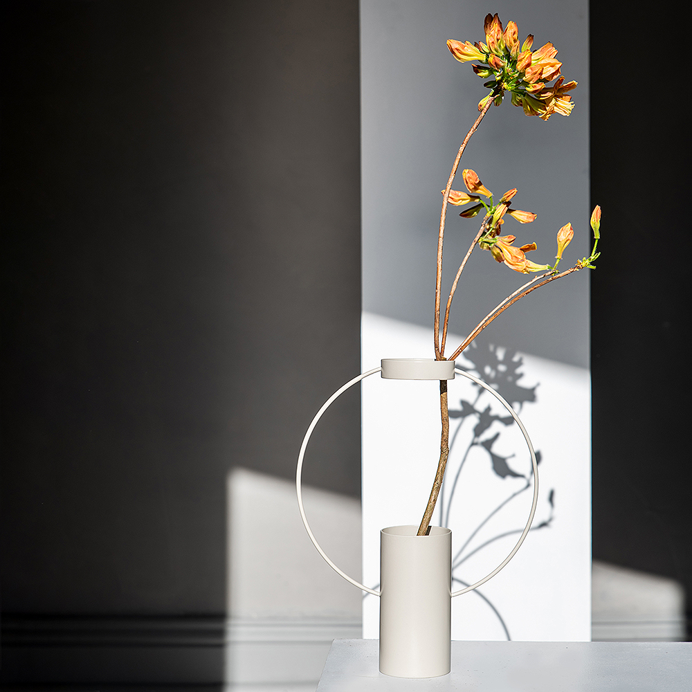 Moon Vas 21x16,5 cm Beige