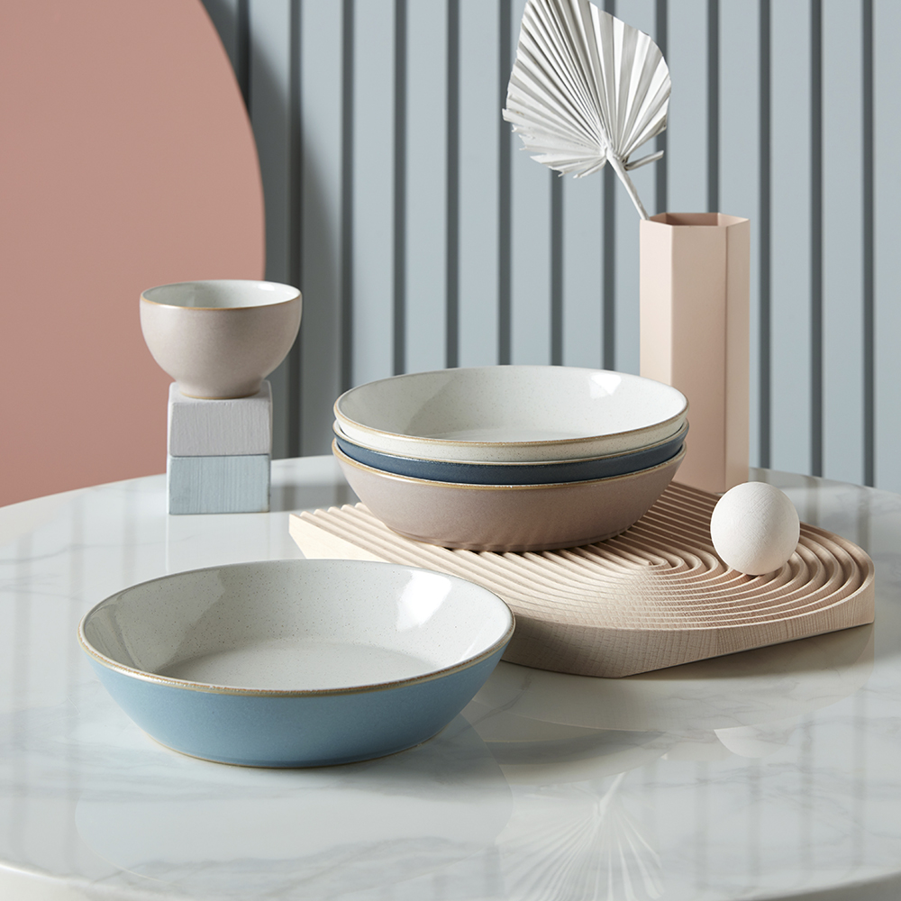 Impression Skål 22 cm 4-pack Mixade Färger