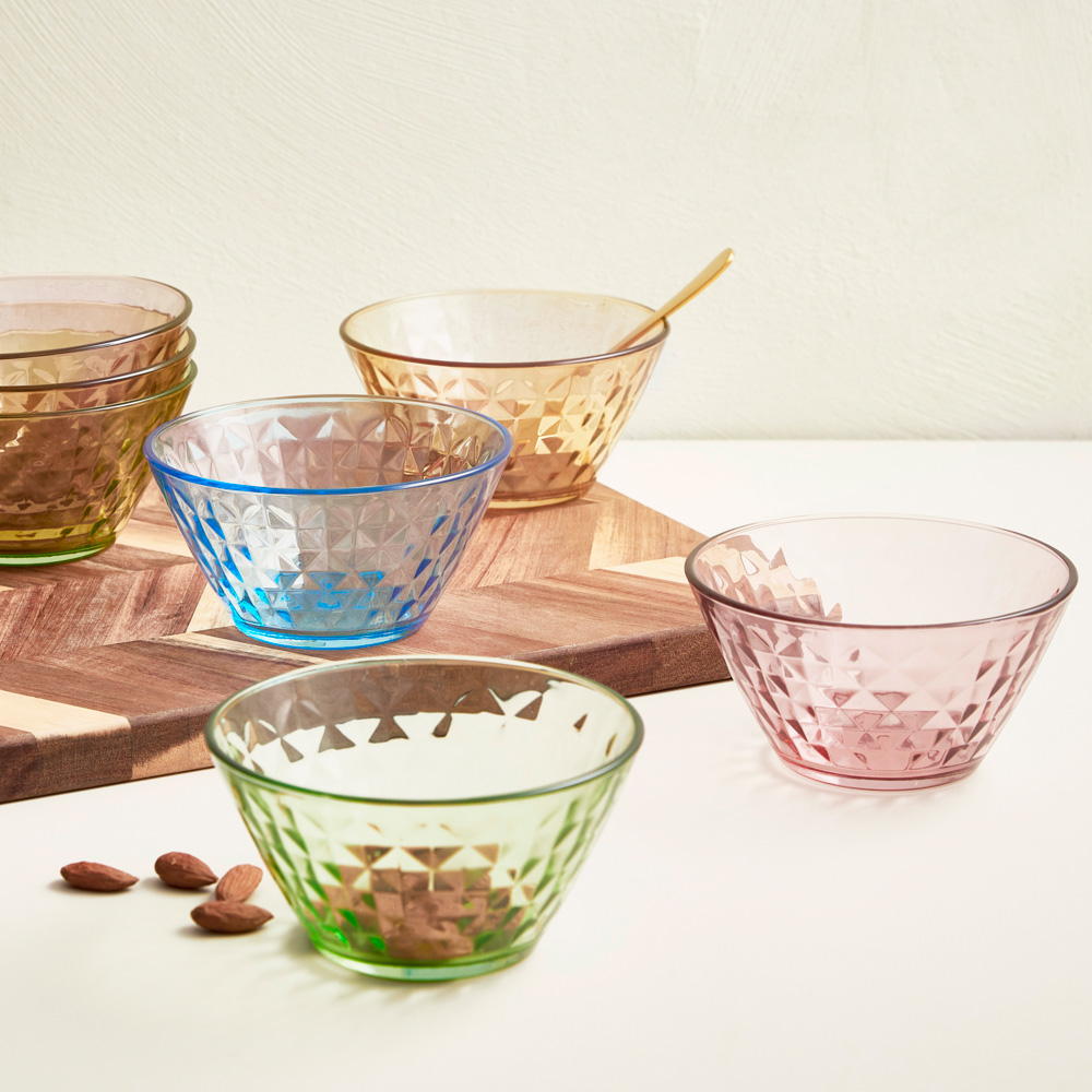 Mosaic Skålar 12 cm 4-pack Flerfärgad