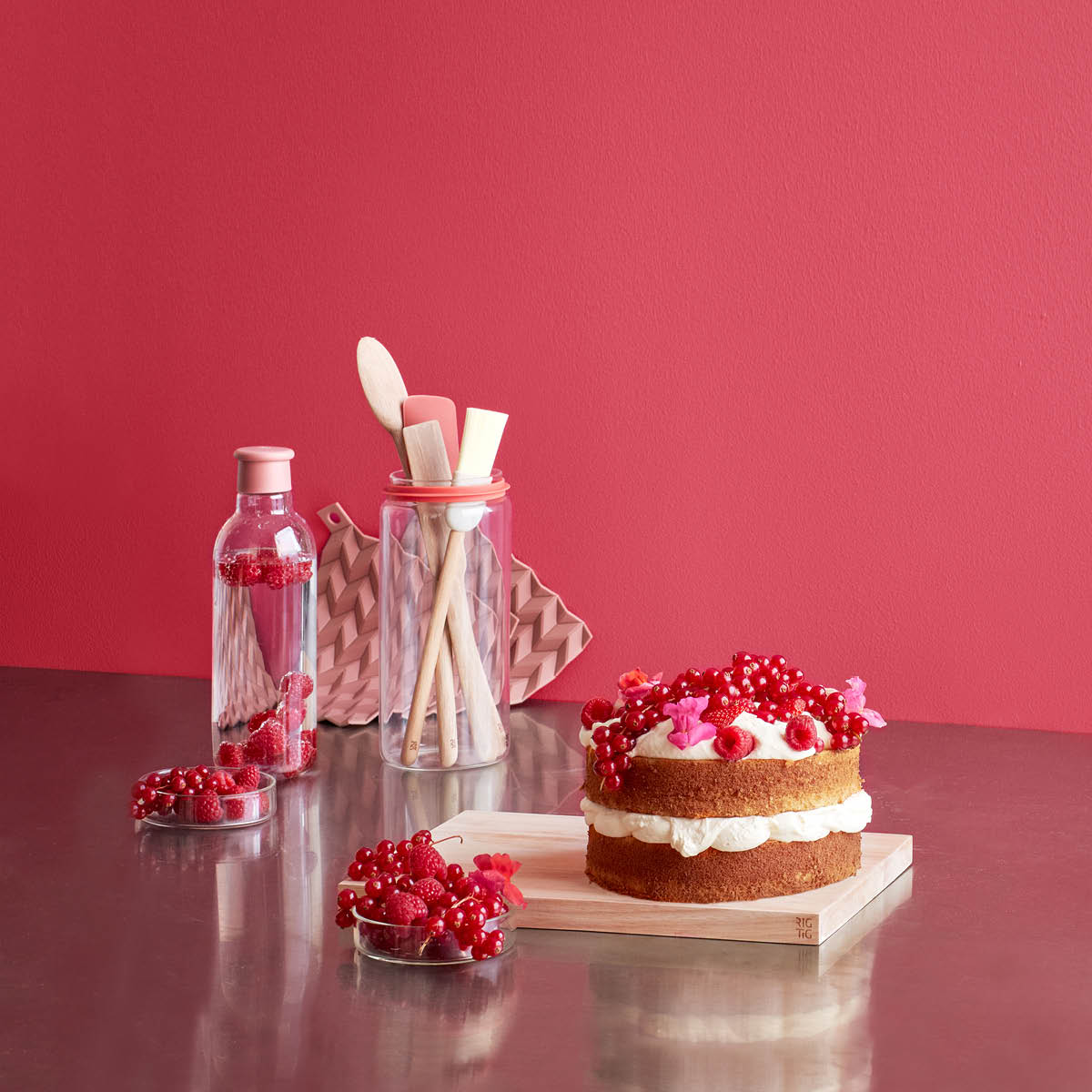 Drink-It Vattenflaska 0,75 L Gammelrosa