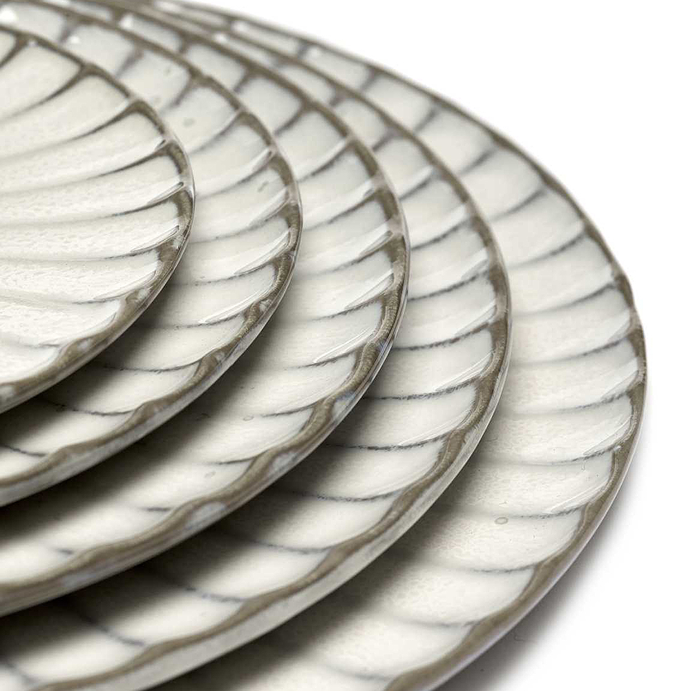 Inku Tallrik oval 25 cm Vit