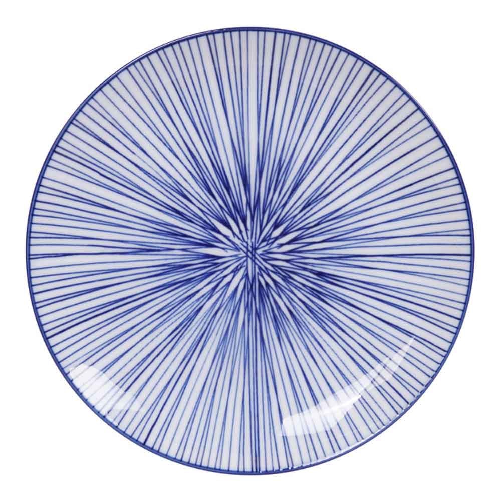 Nippon Blue Tallrik 20 cm Lines