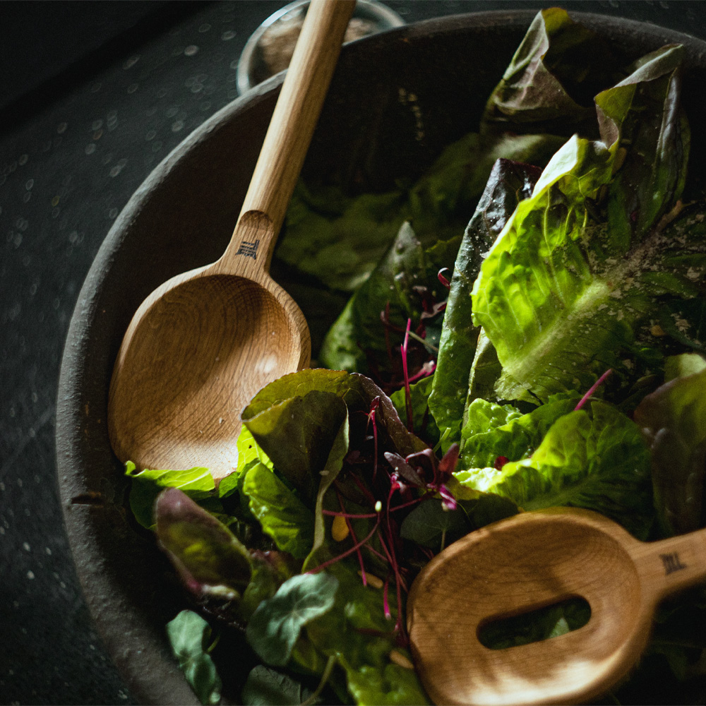 Norden Salladsbestick 33,3 cm 2 delar Ek