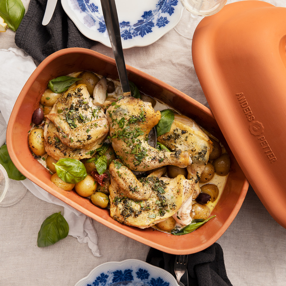 Lergryta 2,5 L Teracotta