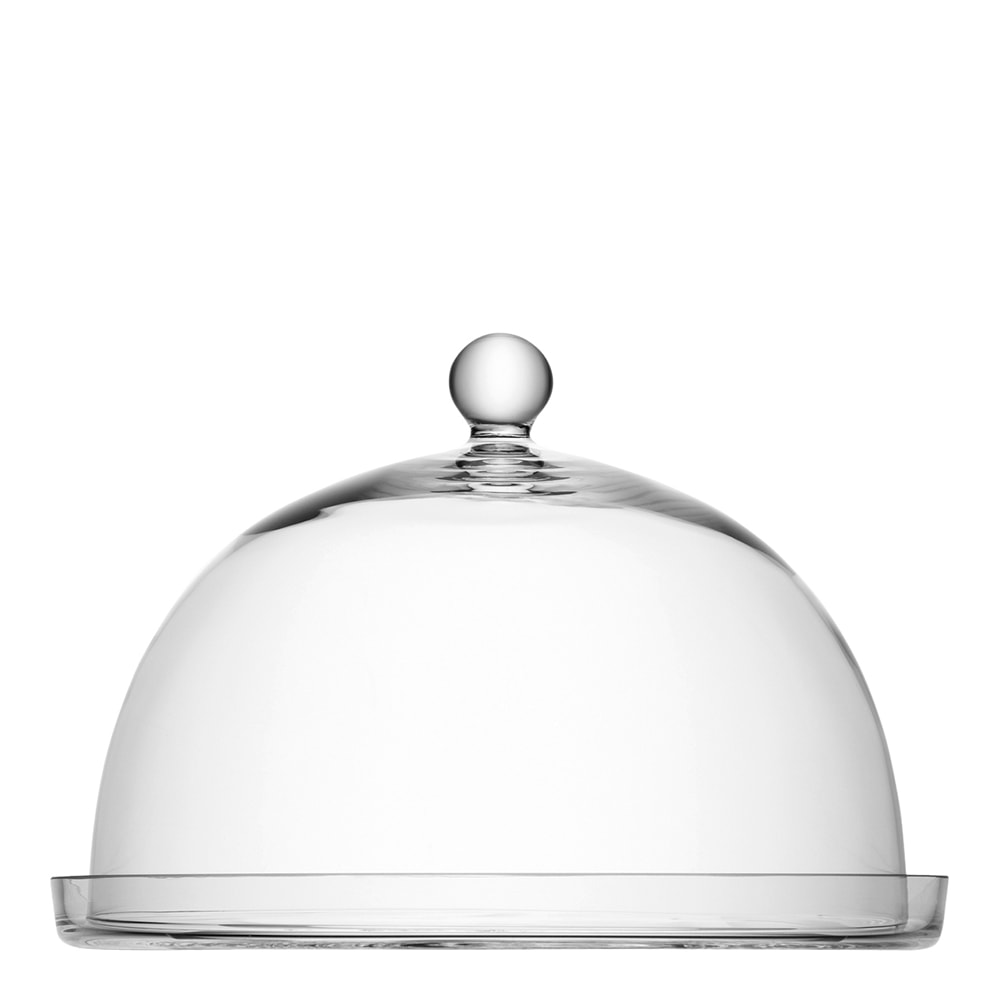 Vienna Glaskupa med tallrik 33 cm