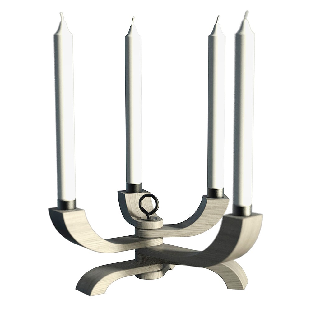 Nordic Light Ljusstake 4-armad Grå Limited Edition