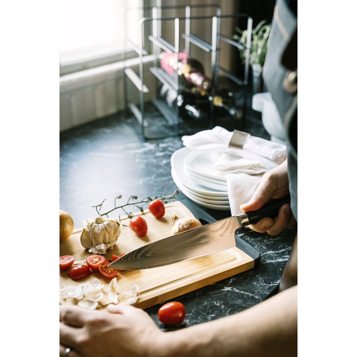 Cora Skärbräda Bambo Non-Slip 33x23 cm