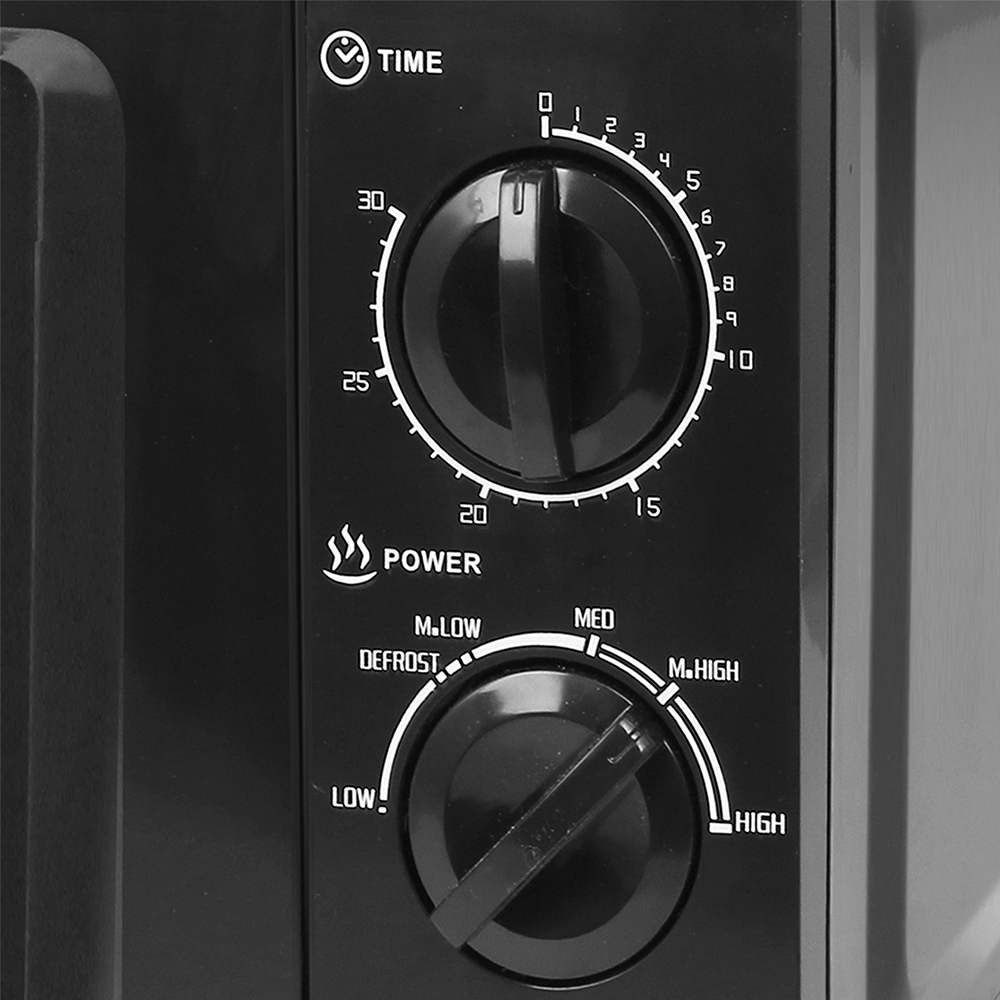 Mikrovågsugn 20 L Svart