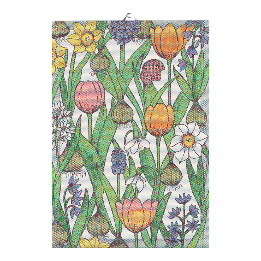 Blomsterlök Handduk 35x50 cm Flerfärgad