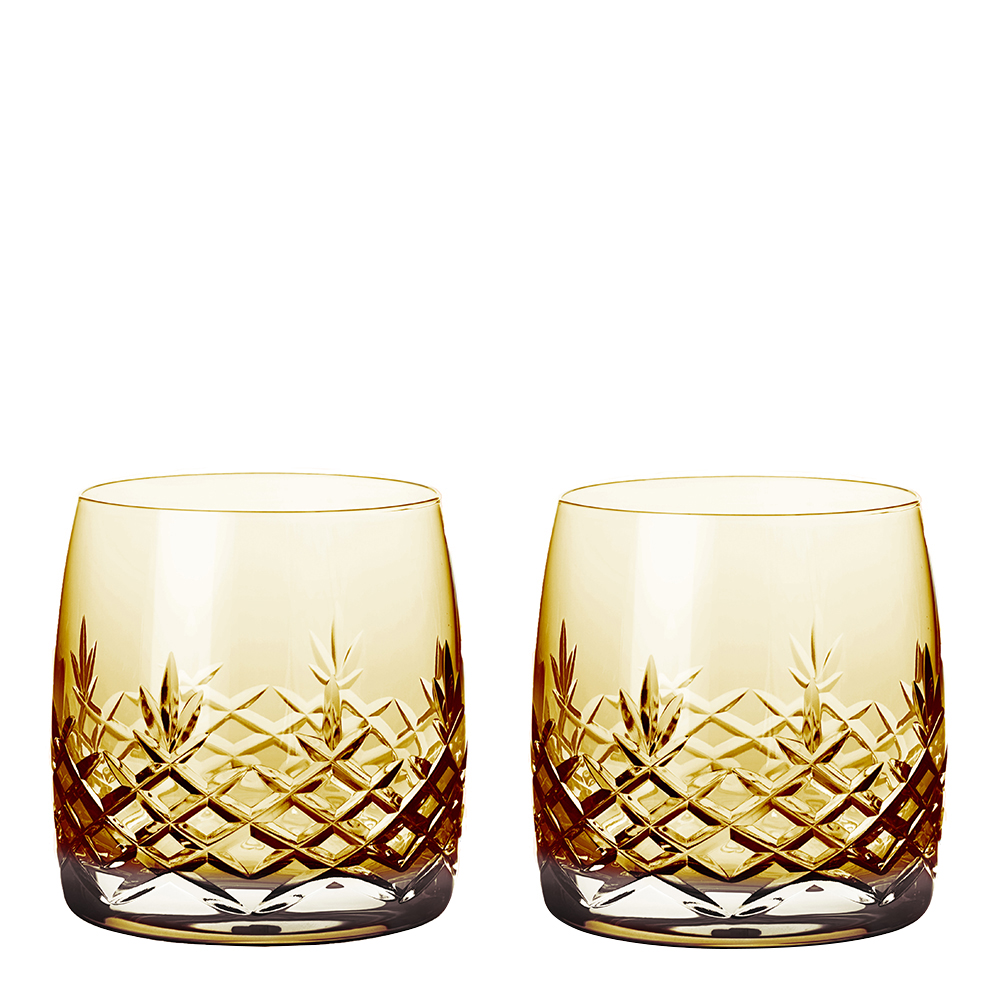 Crispy Aqua Glas 23 cl 2-pack Gul
