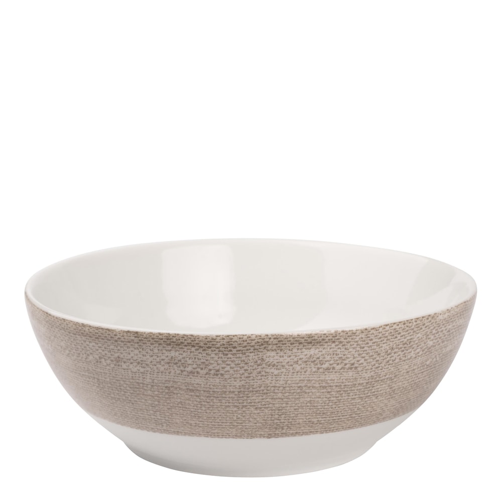 Linen Skål 15 cm Beige