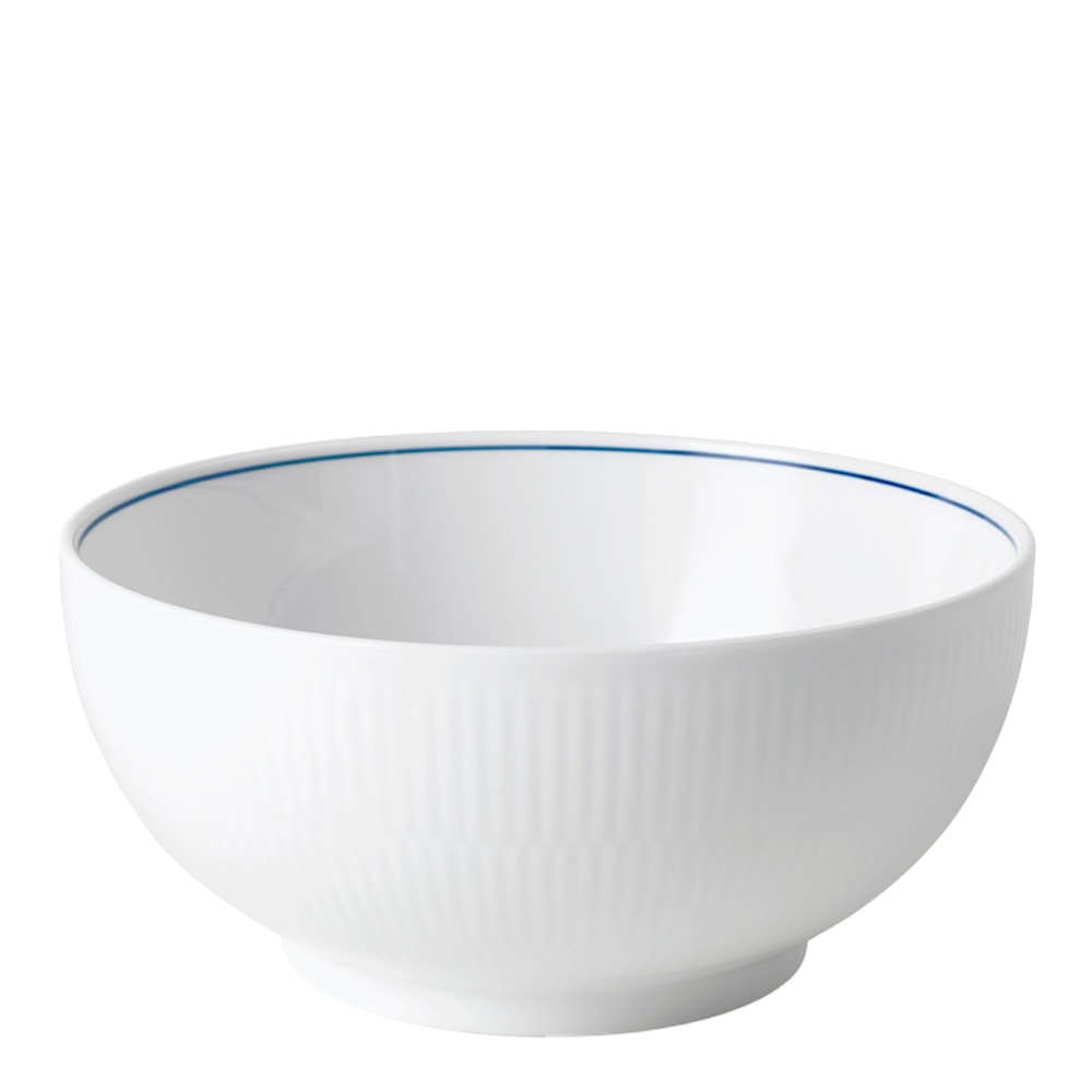 Blueline Skål 21 cm Blå/Vit