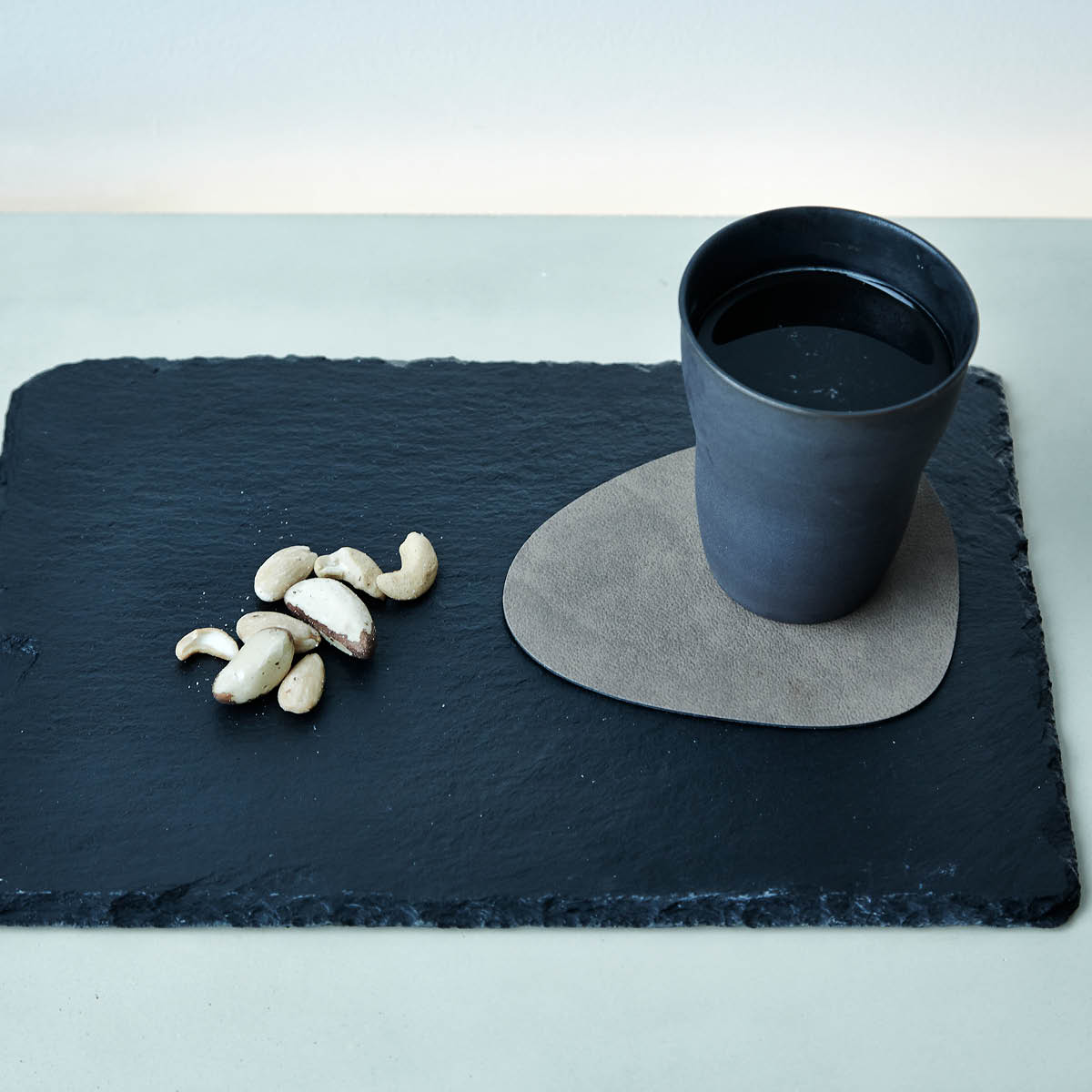 Nupo Curve Glasunderlägg 11x13 cm Brown