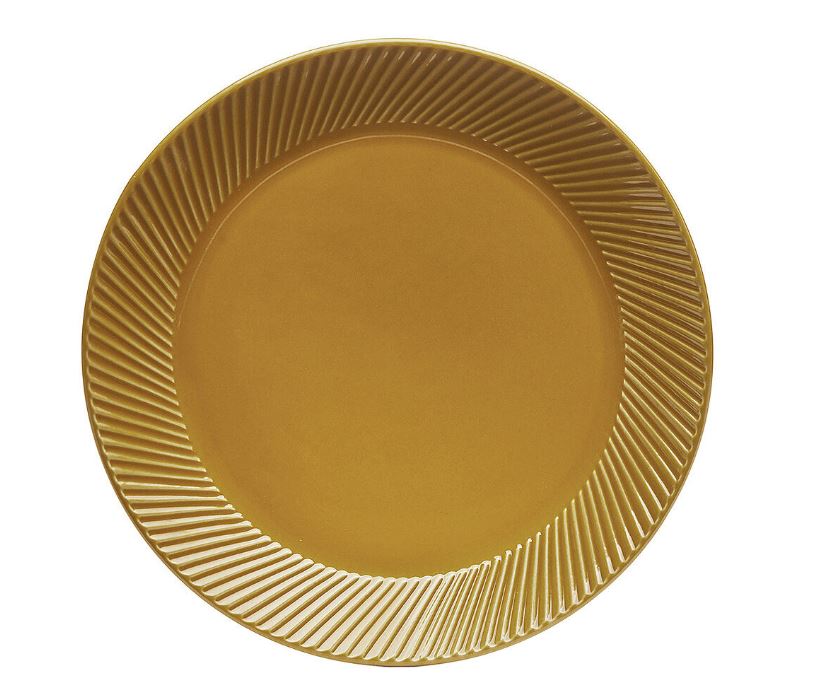 Coffee & More Assiett 20 cm Gul