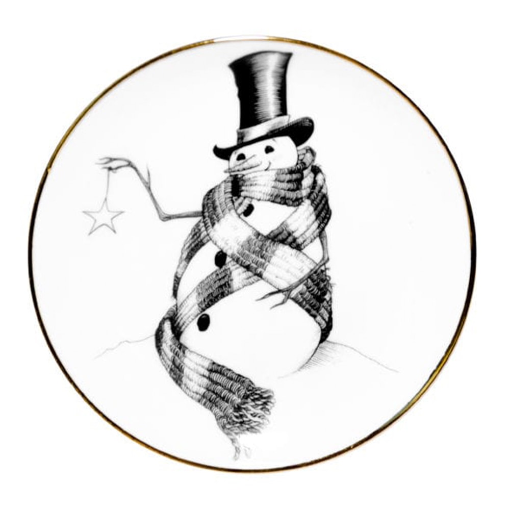Perfect Plate Snowman 21,5 cm