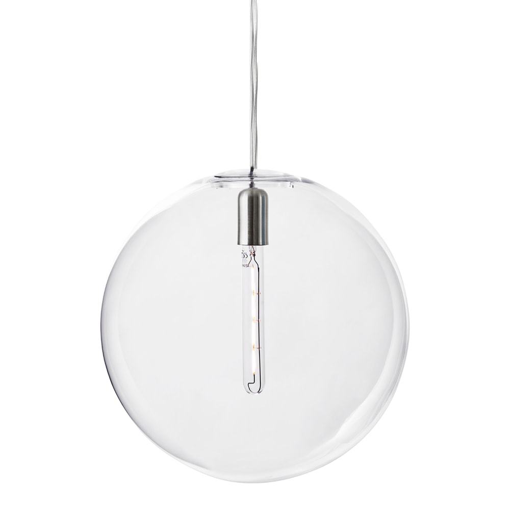 Luna Taklampa Large 40 cm Klar