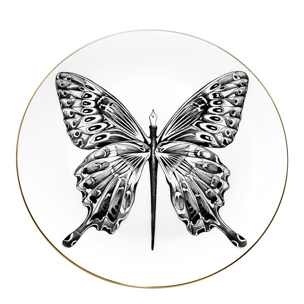 Perfect Plate Butterfly Pen 21 cm