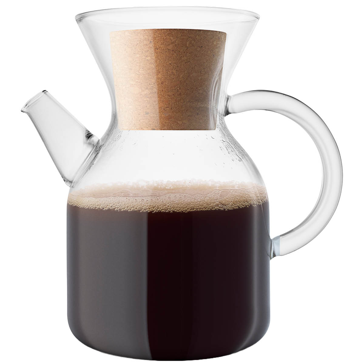 Pour Over Kaffebryggare 1 L Transparent