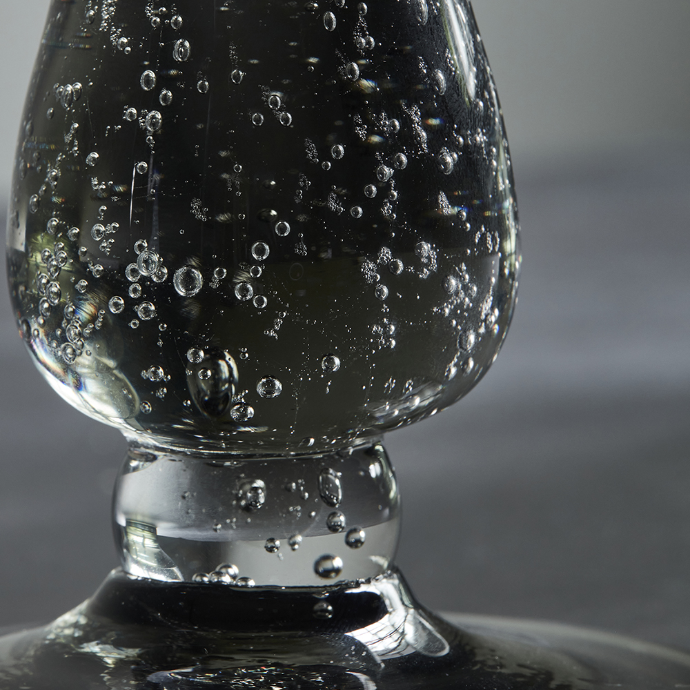 Glee Ljusstake 16 cm Grå