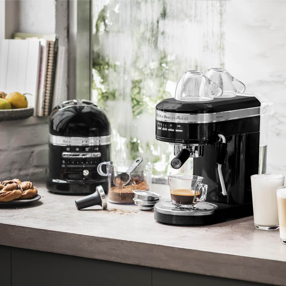 KitchenAid Artisan Brödrost 2 skivor Svart