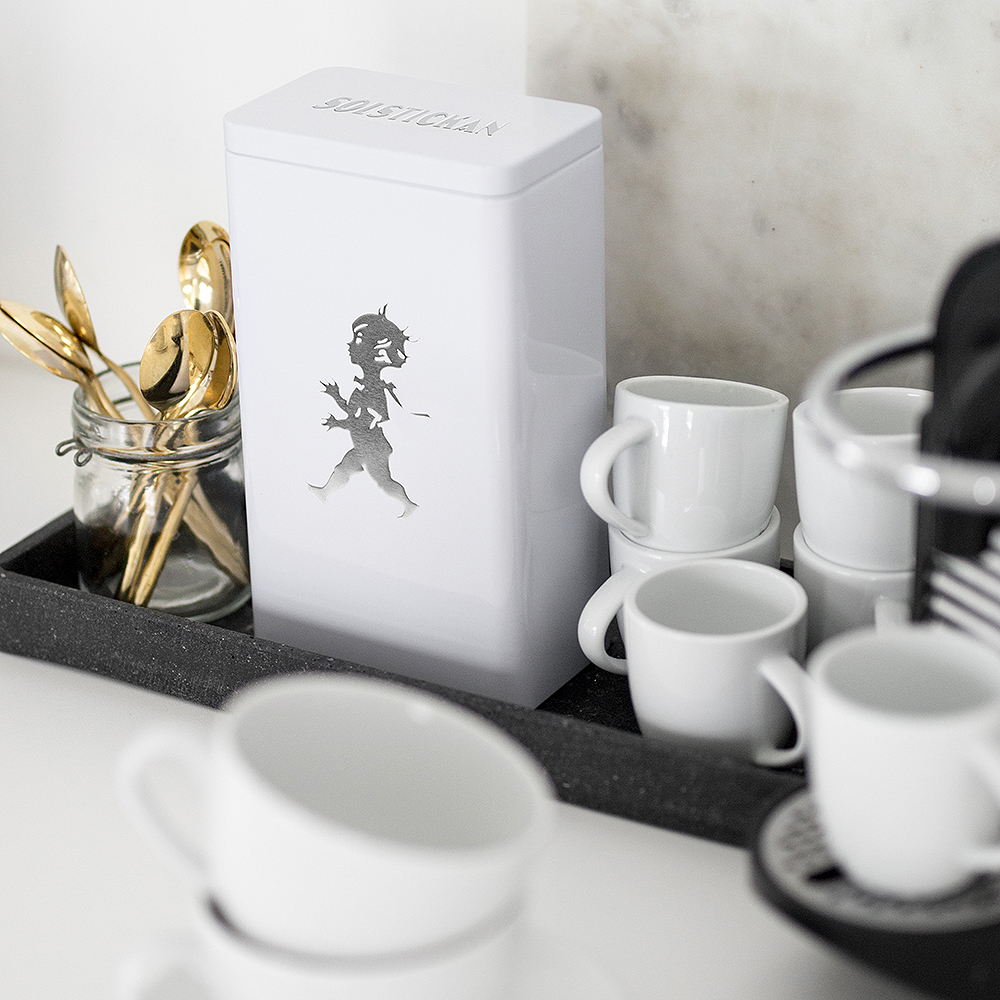 Kaffeburk Vit blank