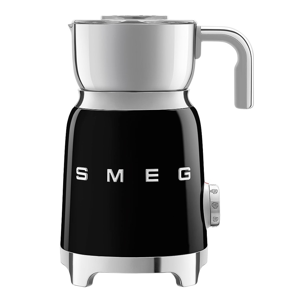 Smeg 50's Style Mjölkskummare Svart