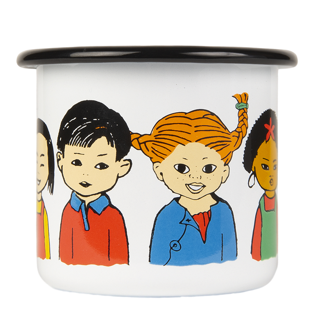 Pippi Långstrump Emaljmugg Pippi of Today 25 cl