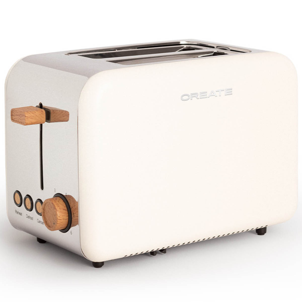 Toast Retro Brödrost Vit