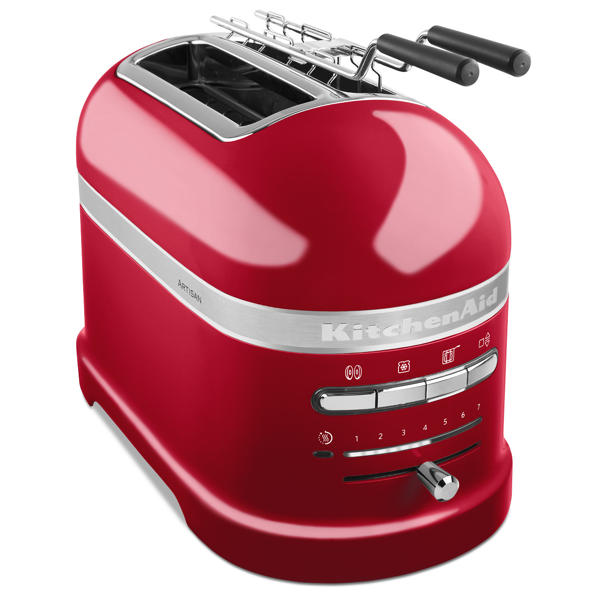 KitchenAid Artisan Brödrost 2 skivor Röd Metallic