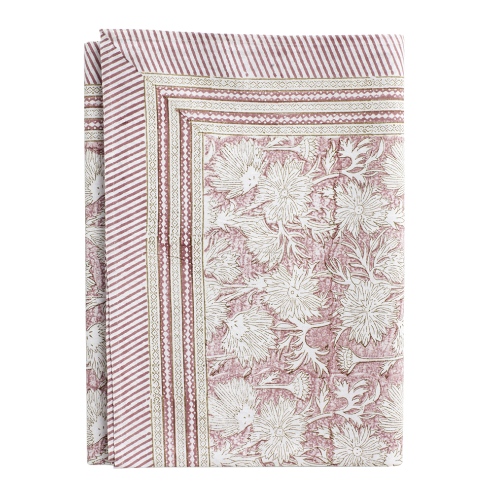 Waterlily Bordsduk 170x270 cm Rosa