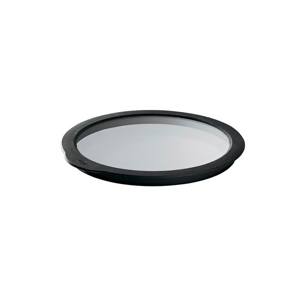 Glaslock 12 cm Klar/Svart