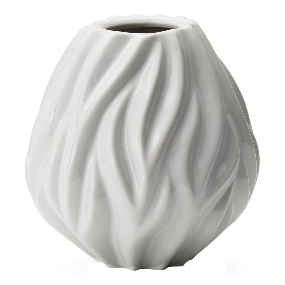 Flame Vas 15 cm Vit
