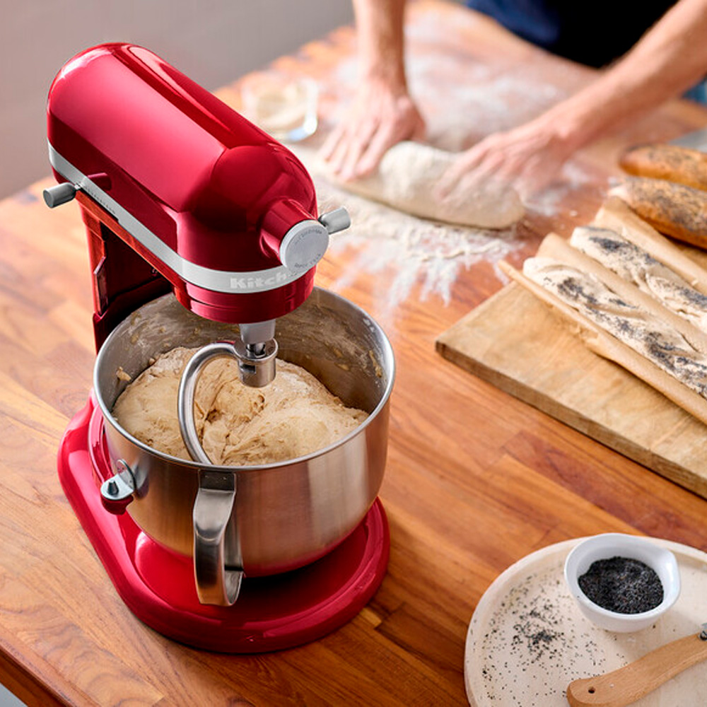 KitchenAid Artisan Köksmaskin 6,6 L 5KSM70SHXECA Röd Metallic