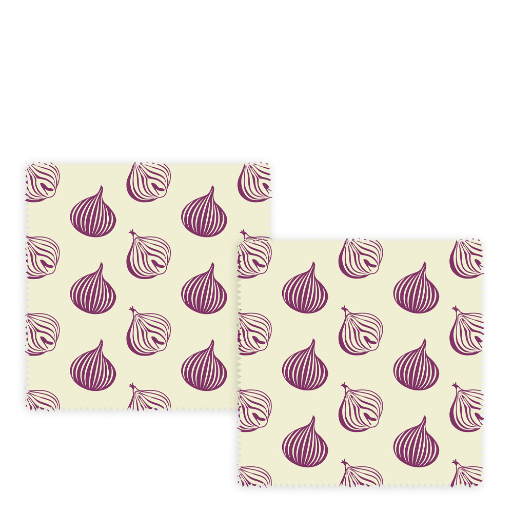 Bee's Wrap Biovaxpapper 2-pack Lökprint