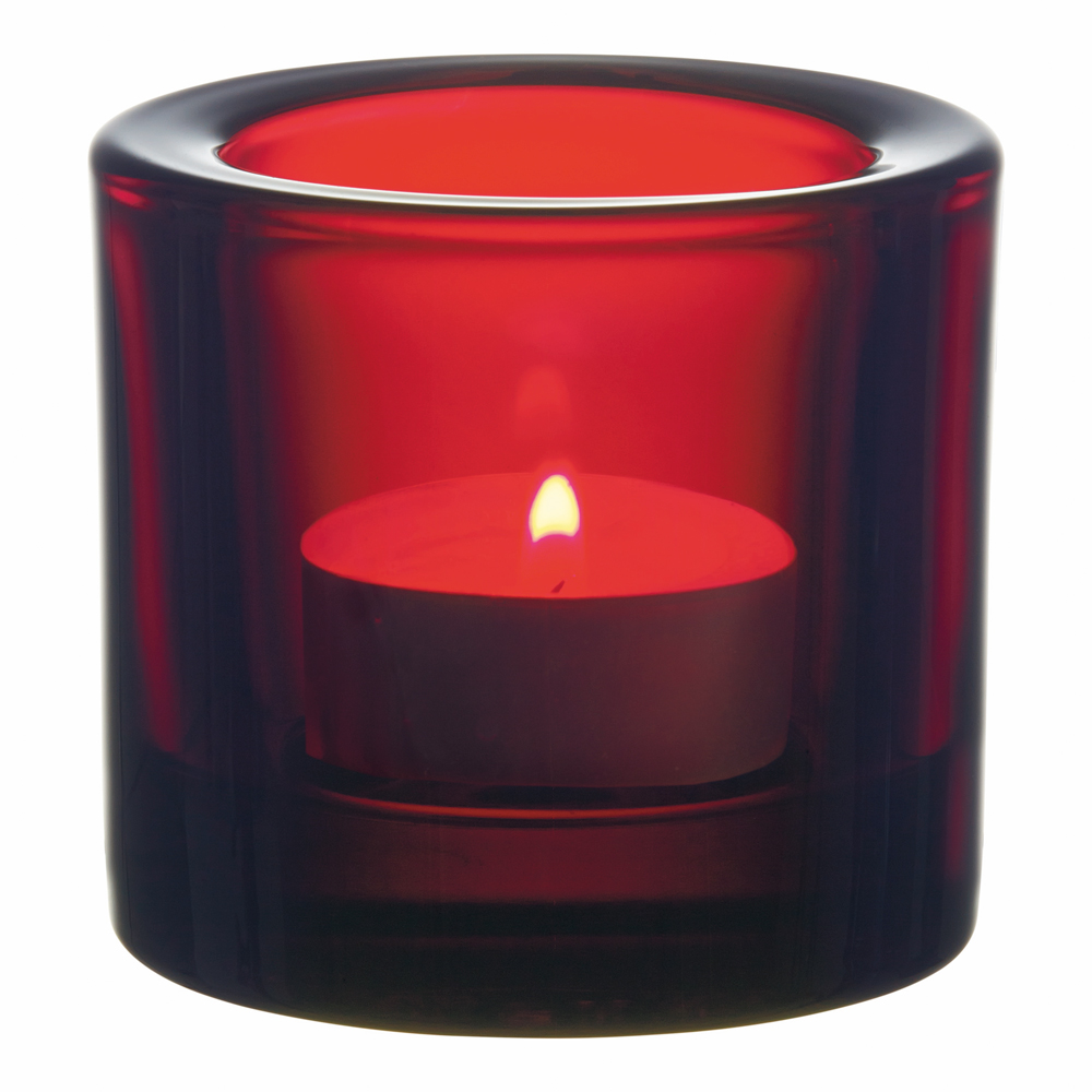 Kivi Ljuslykta 6 cm Tranbär