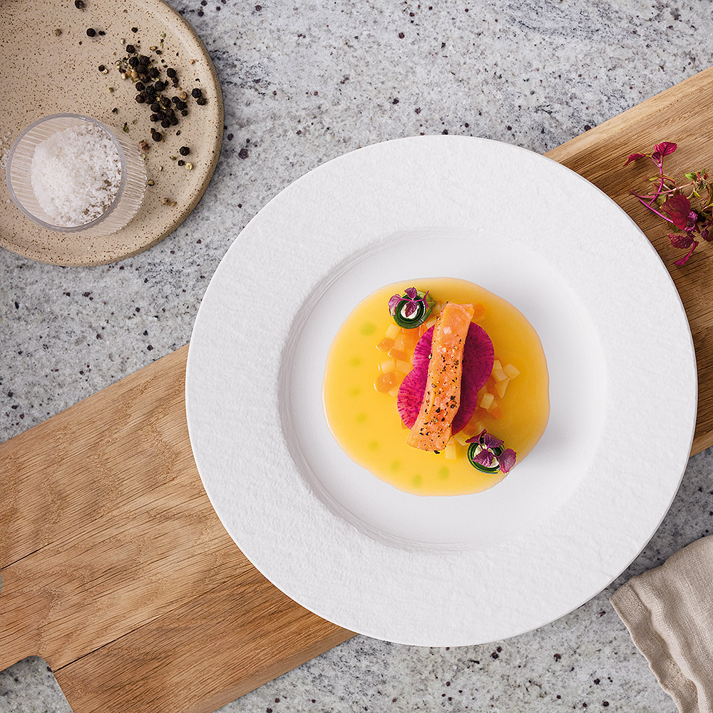 Manufacture Rock Tallrik flat 27 cm Vit