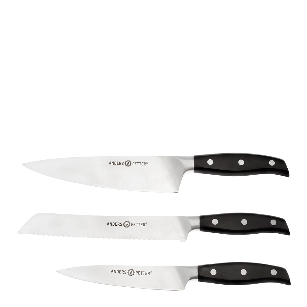 Stenfors Knivset 3 delar