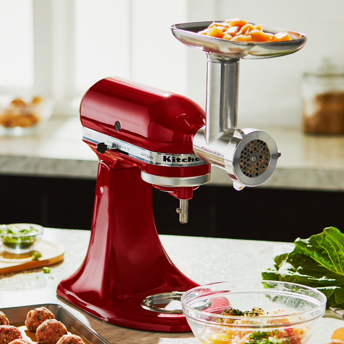 KitchenAid Köttkvarn i Metall