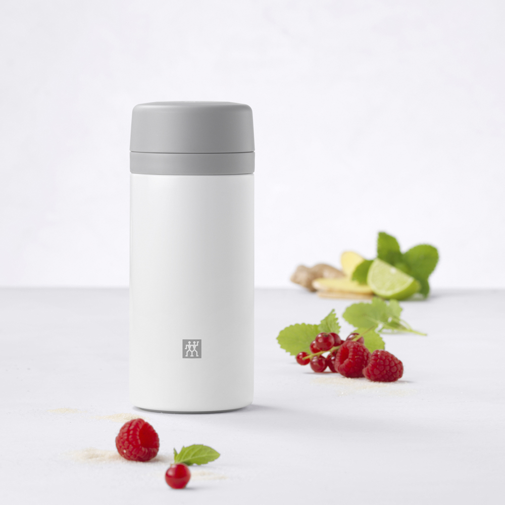 Thermo Termosmugg med Sil 42 cl Silver/Vit