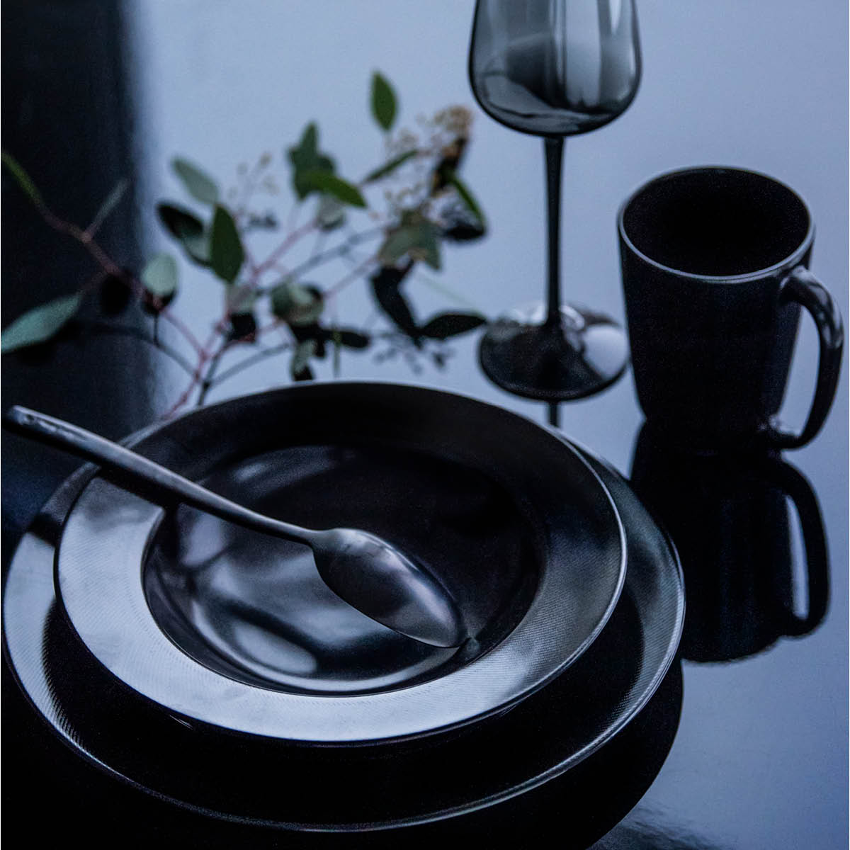 Noir Tallrik 28 cm Svart